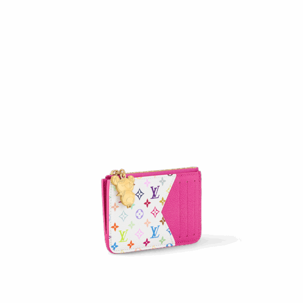 Держатель Для Карт Louis Vuitton Lv X Tm Розовая N