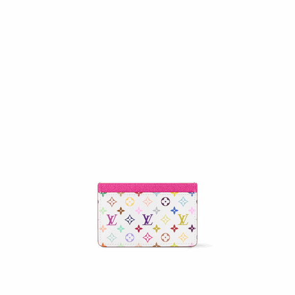 Держатель Для Карт Louis Vuitton Lv X Tm Розовая N