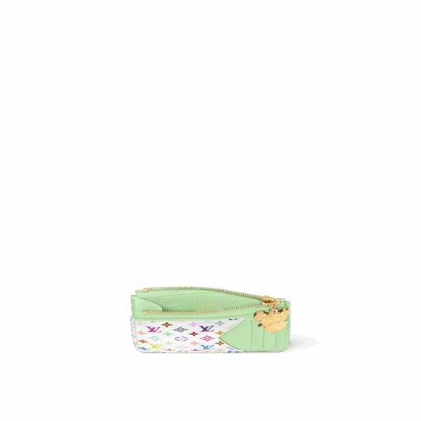 Держатель Для Карт Louis Vuitton Lv X Tm Салатовая N