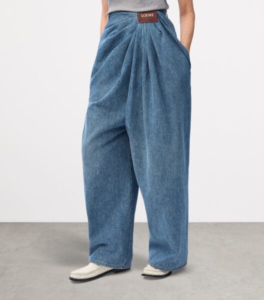 Джинсы Loewe Dina Jeans Синие F