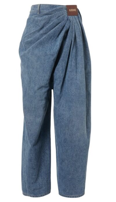 Джинсы Loewe Dina Jeans Синие F