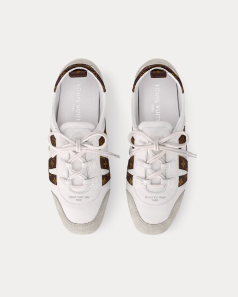 Кеды Louis Vuitton Lv Sneakerina Белые F