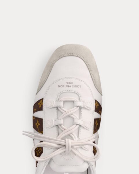 Кеды Louis Vuitton Lv Sneakerina Белые F