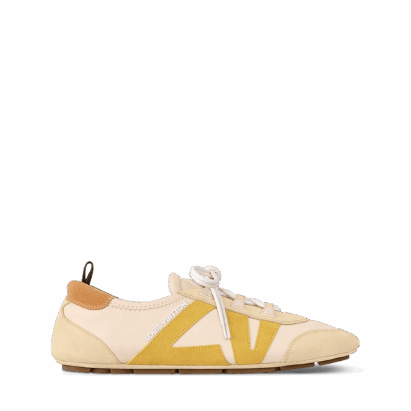 Кеды Louis Vuitton Lv Sneakerina Желтые F