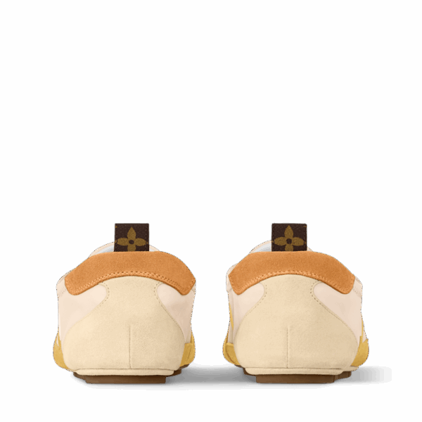 Кеды Louis Vuitton Lv Sneakerina Желтые F