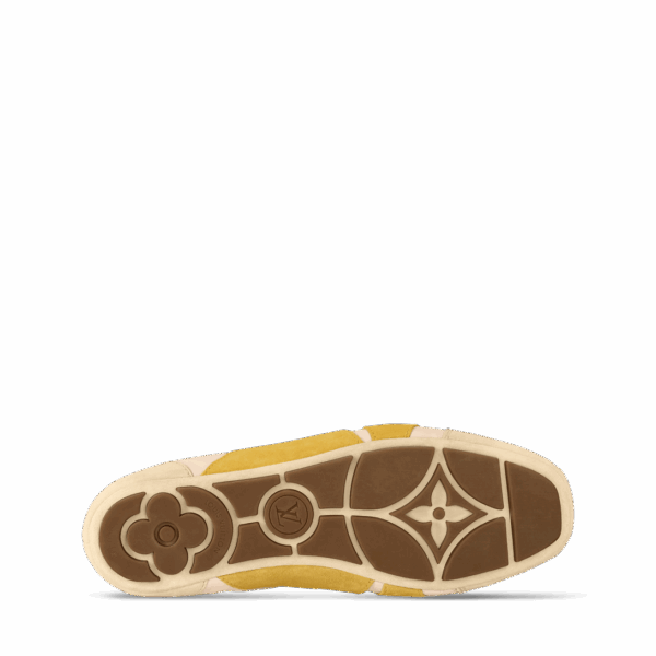 Кеды Louis Vuitton Lv Sneakerina Желтые F