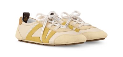 Кеды Louis Vuitton Lv Sneakerina Желтые F