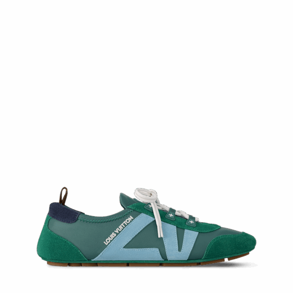 Кеды Louis Vuitton Lv Sneakerina Зеленые F