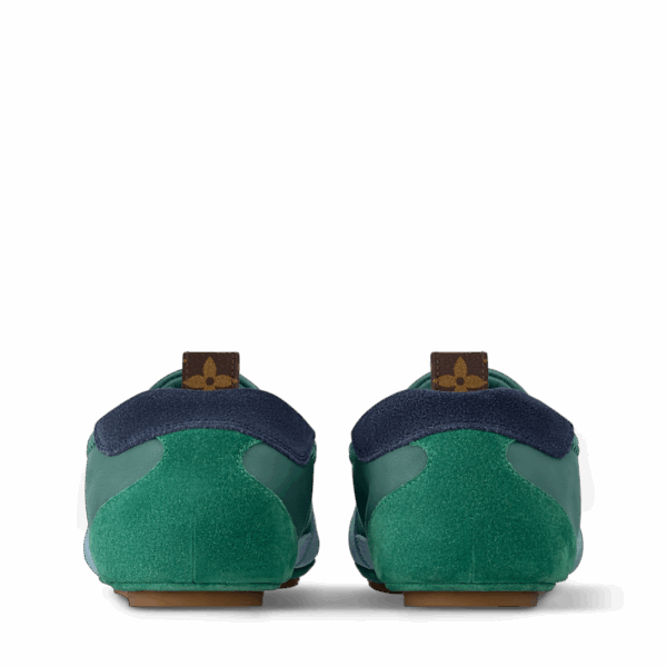 Кеды Louis Vuitton Lv Sneakerina Зеленые F