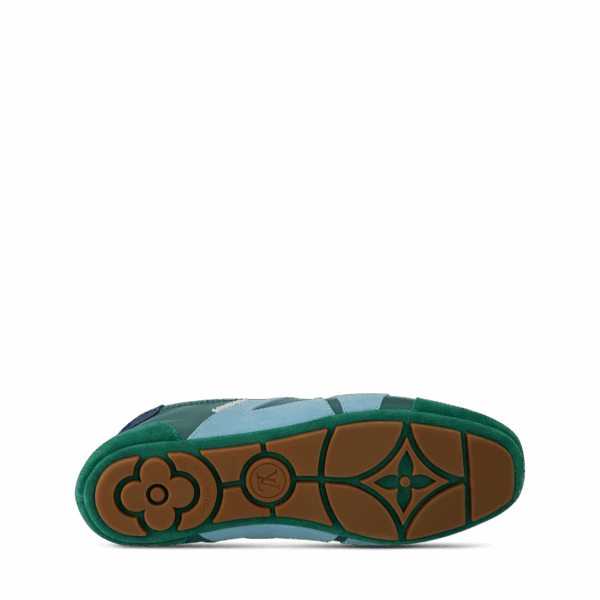 Кеды Louis Vuitton Lv Sneakerina Зеленые F