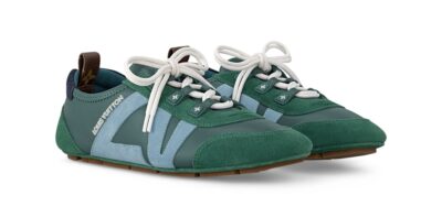 Кеды Louis Vuitton Lv Sneakerina Зеленые F