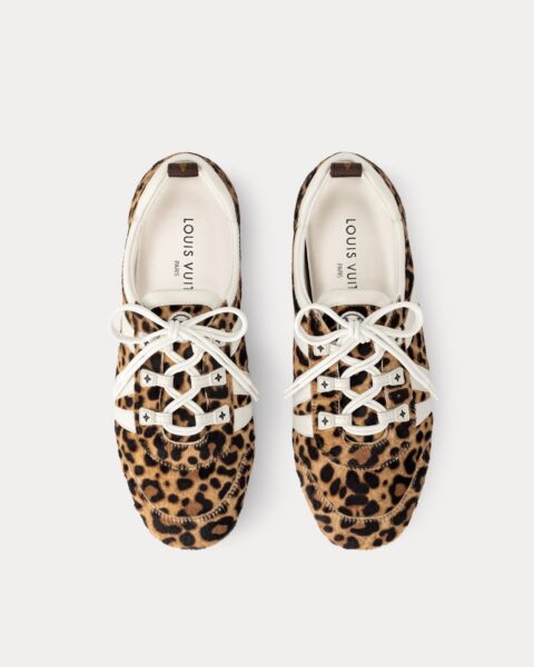 Кеды Louis Vuitton Lv Sneakerina Коричневые F