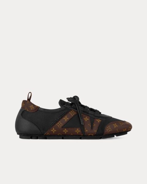Кеды Louis Vuitton Lv Sneakerina Темно коричневые F