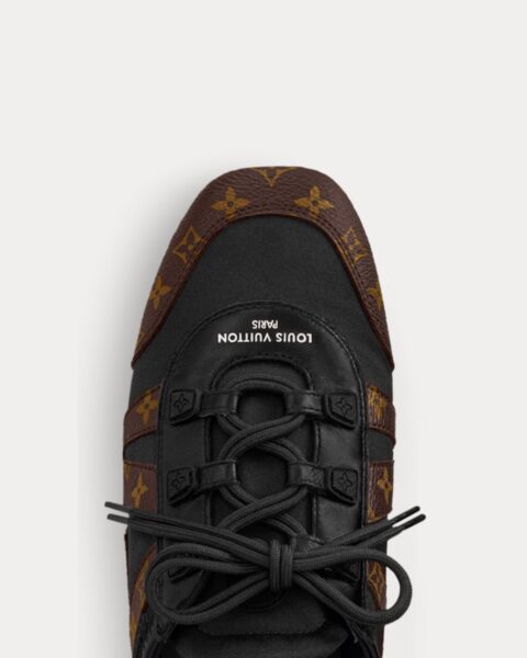 Кеды Louis Vuitton Lv Sneakerina Темно коричневые F
