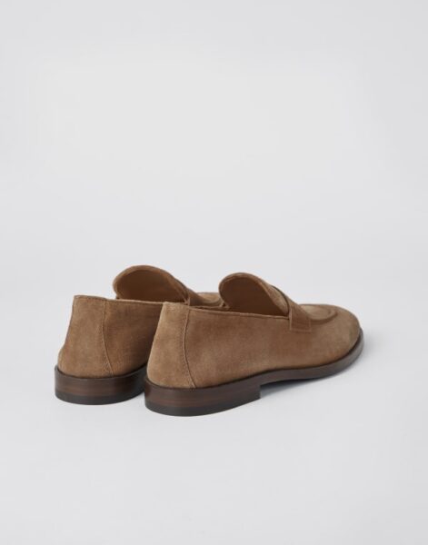 Лоферы Brunello Cucinelli Коричневые M