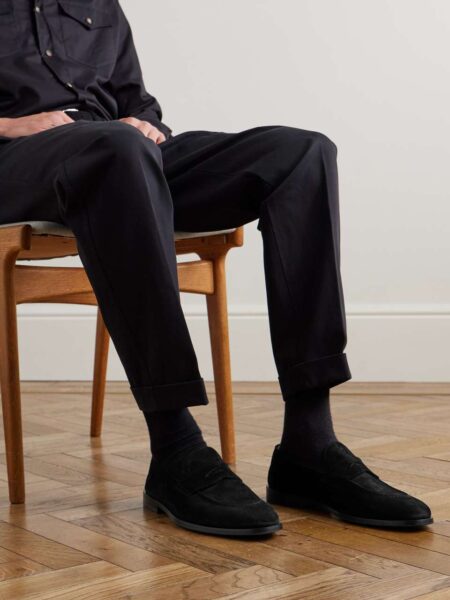 Лоферы Brunello Cucinelli Черные M