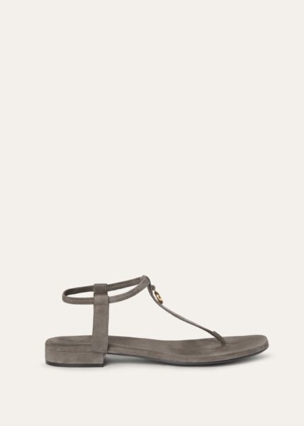 Сандали Loro Piana Mindil Серые F