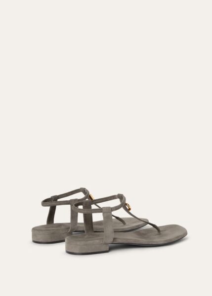 Сандали Loro Piana Mindil Серые F