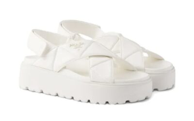Сандали Prada Белые F