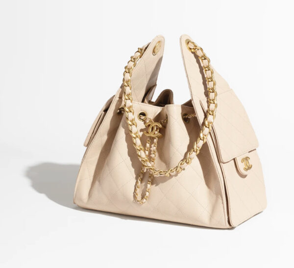 Сумка Chanel Small Бежевая N