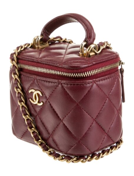 Сумка Chanel Vanity Бордовая N