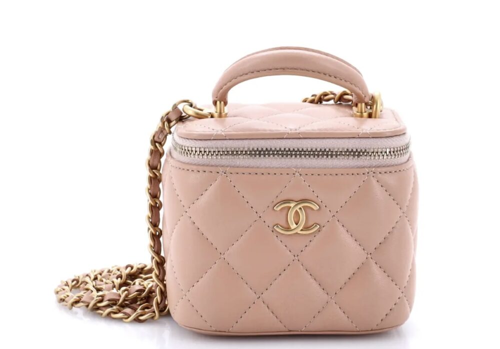 Сумка Chanel Vanity Розовая N