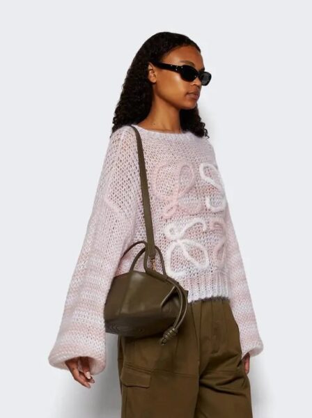 Сумка Loewe Paseo Small Темно зеленая N