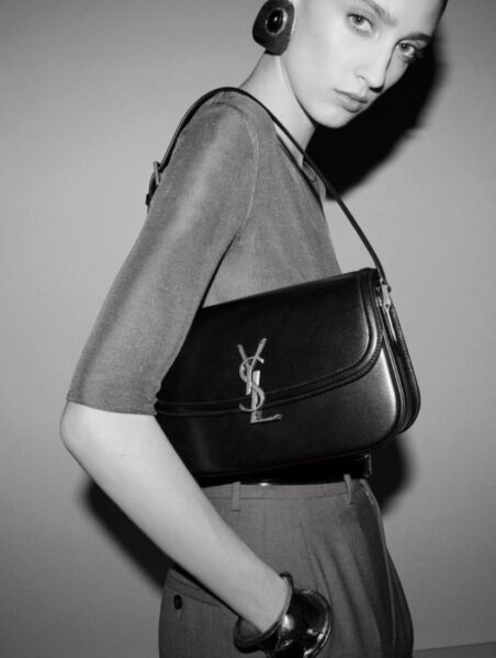 Сумка Saint Laurent Solferino Черная N