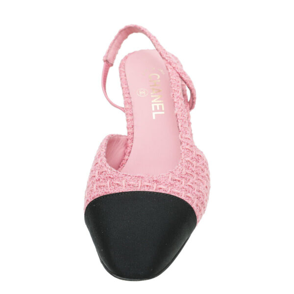 Туфли Chanel Slingback Розовые F