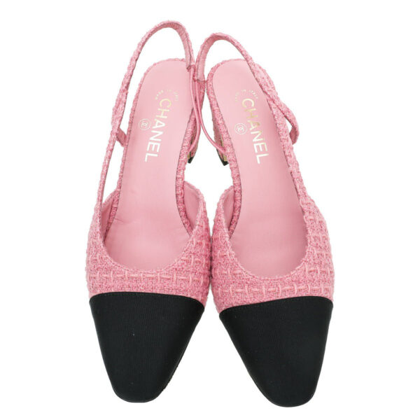 Туфли Chanel Slingback Розовые F