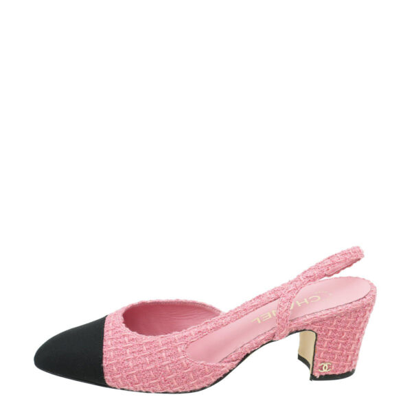 Туфли Chanel Slingback Розовые F