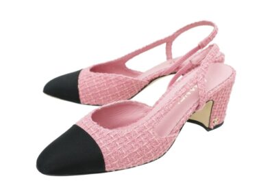 Туфли Chanel Slingback Розовые F