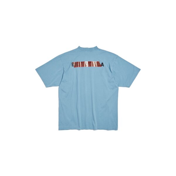 Футболка Balenciaga Голубая M