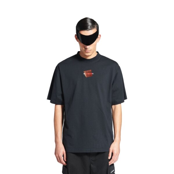 Футболка Balenciaga Темно синяя M