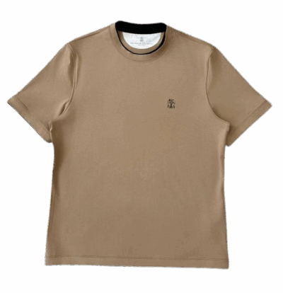 Футболка Brunello Cucinelli Travelwear Бежевая M