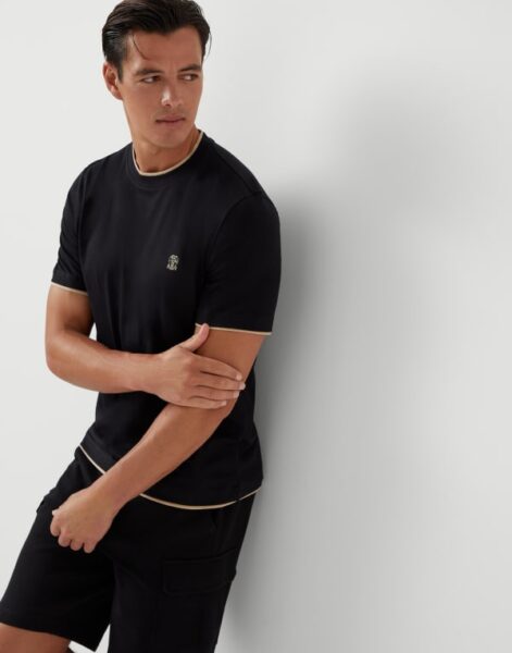 Футболка Brunello Cucinelli Черная M