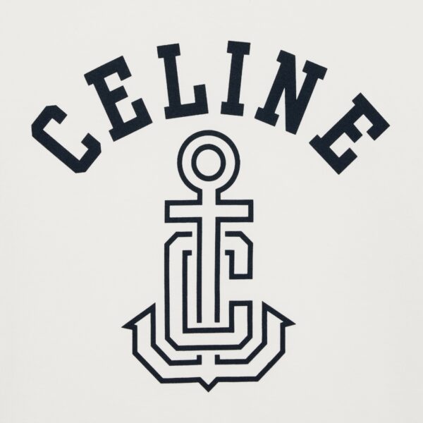 Футболка Celine Anchor Белая F