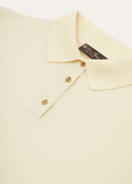 Футболка Loro Piana Royal Lightness Кремовая F