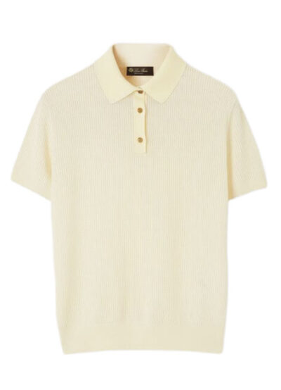 Футболка Loro Piana Royal Lightness Кремовая F