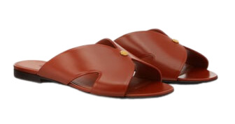 Шлепанцы Loro Piana Vera Sandal Красные F
