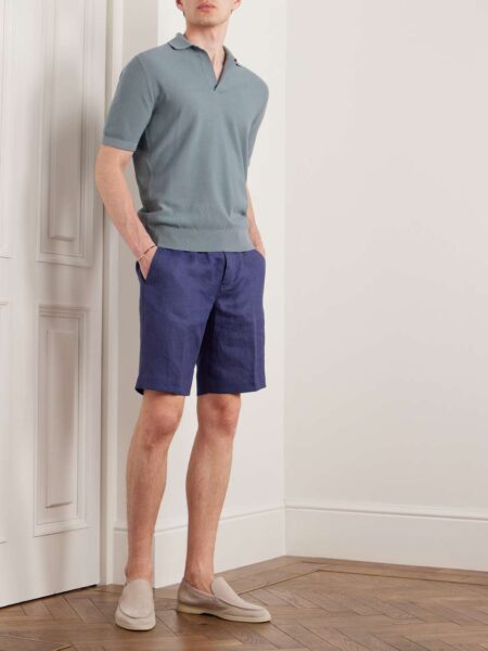 Шорты Loro Piana Синие M