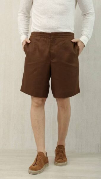 Шорты Zegna Коричневые M