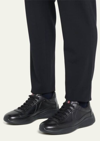 Кроссовки Prada Collapse Re nylon Черные M