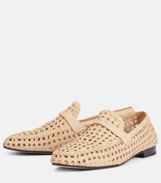 Лоферы Loro Piana Leon Бежевые M