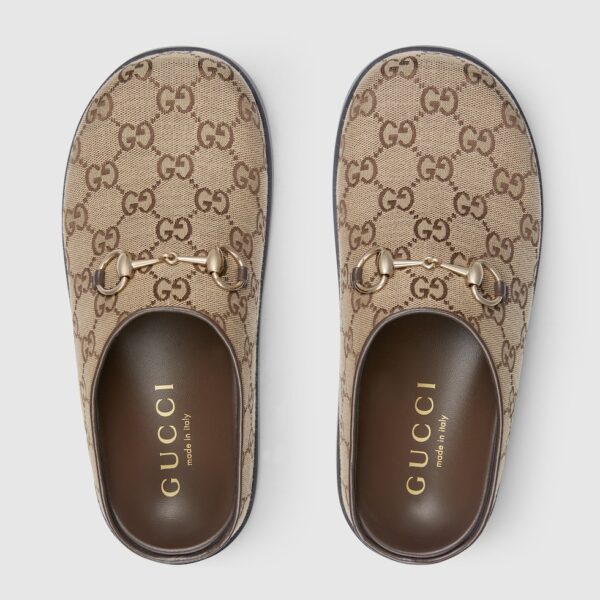Мюли Gucci Horsebit Бежевые F