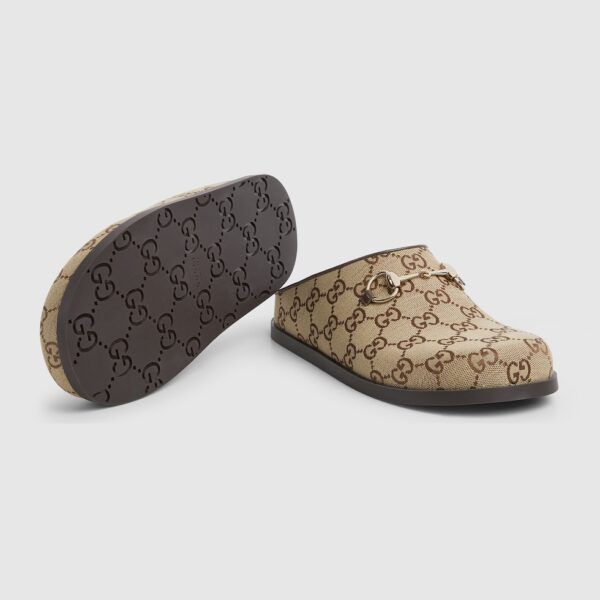 Мюли Gucci Horsebit Бежевые F