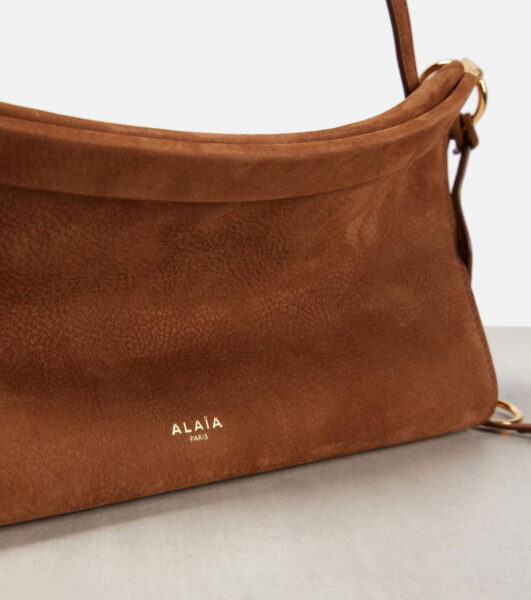 Сумка Alaia Le Click East west Small Коричневая N