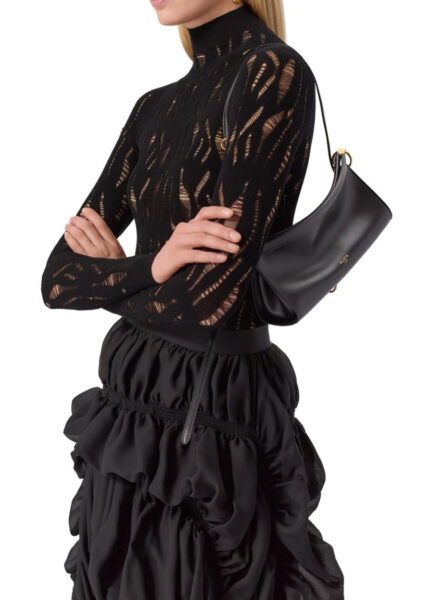 Сумка Alaia Le Click East west Small Черная N