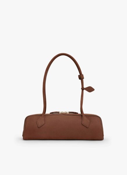 Сумка Alaia Le Teckel Medium Коричневая N