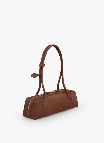 Сумка Alaia Le Teckel Medium Коричневая N